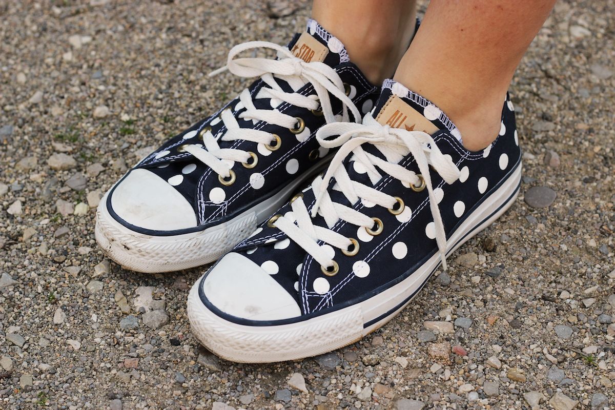 converse a pois converse a pois